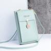 2021 nuevo al por mayor gran capacidad multifuncional moda simple hojas bolso de hombro cruzado bolsa para teléfono móvil de mujer