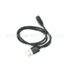 Cabo de Carregamento USB 2.0 Am para Pogo Pin de 2 Pinos 7,62mm Sonda de Mola para Pequenos Eletrodomésticos