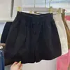 Shorts de Cintura Alta para Mujer Verano Delgados Rectos Holgados Adelgazantes Combinan con Todo Casual Para Usar Afuera Pantalones Cortos