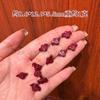 Pulsera de lingote de arena púrpura dorada de alto contenido natural accesorios Xiangyun palabra Fu cuentas dispersas cinabrio rojo cai DIY cinabrio al por mayor