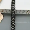 Fita de Pelúcia de Alta Qualidade Estilo Chanel Fita Cruzada Estilo Retrô DIY para Bolsas, Chapéus, Acessórios de Vestuário e Materiais