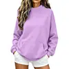 Moletom casual unissex com fleece para 2026, site independente europeu e americano da Amazon, conjunto para casal, blusa de fleece feminina de manga comprida solta