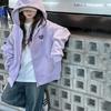 Ropa de Abrigo para Niñas 2026 Primavera y Otoño Nuevo Estilo Ropa Infantil Casual Estilo Deportivo Sudadera con Capucha Cárdigan Holgado Ropa Infantil Superior