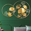 Estilo Nórdico Ferro Forjado Decoração de Flores para Pendurar na Parede Decoração de Parede de Fundo Decoração para Pendurar no Corredor Estudo Moderno Simples Pingente