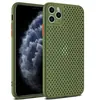 Nuevo Modelo Adecuado para iPhone 16 Pro Max Refrigeración 17 Carcasa de Malla con Colores Contrastantes 7/8 Perforada 12 Mini Funda para Teléfono 15