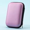 Bolsa de EVA para auriculares, directa de fábrica, para disco duro de 2,5 pulgadas, con cremallera, caja de almacenamiento para dispositivos móviles, caja para auriculares.