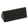 Bolsa de almacenamiento al por mayor de fábrica imitación cuero super aceitado manual caja plegable triangular fábrica caja para gafas al por mayor LOGO imprimible