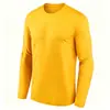 Comercio exterior talla europea camiseta de manga larga con cuello redondo para hombre, camiseta suelta de secado rápido transfronteriza personalización, diseño personalizado OBM/ODM
