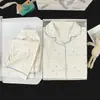 2026 Pijama Nuevo para Niñas Algodón Nube Primavera Manga Larga Estilo Popular Cuello Solapa Estudiante Lindo Dibujos Animados Conjunto de Ropa para Casa