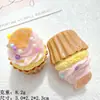 Accesorios de Resina Hechos a Mano para DIY, Pegamento de Crema, Juguetes de Comida, Cupcakes de Crema, Decoraciones para Casas de Muñecas, Mini Adornos