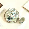 Modelo Nuevo 2026 Gaiwan Sancai Flotante, Tazón de Té de Gran Capacidad Horno Ru, Antiescaldaduras, Adecuado para Chicas, Gaiwan de Alto Valor