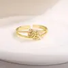 Anillo de Flor de Rosa con Baño de Plata Tailandesa Vintage Moda Simple Estilo Ins Europeo y Americano Lujo Ligero Gama Alta Diseño de Nicho Anillo para el Dedo