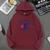 Sudadera con capucha de estilo de pareja para hombre y mujer, nueva marca de moda de primavera y otoño, holgada, casual, con letras, moda transfronteriza