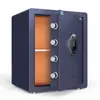 Caja Fuerte Pequeña de Tigre para el Hogar Oficina Insignia Oficial Hotel Inteligente Huella Dactilar Antirrobo Caja Fuerte