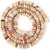 45 4x 2mm piedra natural piedra emperador espaciador semiacabado DIY pulsera collar joyería cuentas sueltas accesorios al por mayor