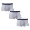 Ropa interior para hombre Ao Element Ice Silk sin costuras, bóxers finos a rayas, calzoncillos bóxer transpirables de verano, tendencia de moda