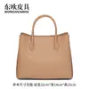 Bolso de Mano Nuevo Tamaño Grande de Cuero Mate de Vientre de Cocodrilo Siamés Gran Capacidad Moderno de Moda para Mujer Bolso de Hombro Único