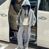 Conjunto de Sudadera Deportiva Casual Estilo Coreano para Niñas Primavera y Otoño 2026 Nuevo Atuendo de Primavera Elegante y de Moda para Niños