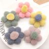 Acessórios de Sapato e Chapéu DIY Girassol de Pelúcia, Broche de Flor Pequena, Acessório de Cabelo, Acessórios para Bolsa e Roupa, Estilo Coreano