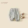 Roupas de Outono para Meninas Calças 2026 Novo Estilo Calças Longas Casuais Estilosas Infantis Estilo Primavera e Outono Calças de Moletom Super Bonitas para Bebê Menina