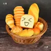 Modelo de Verdura de Simulación Plástico Fruta Falsa Verduras Verdes Pan Adornos para Refrigerador y Gabinete Accesorios Decorativos de Educación Temprana para Niños