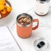 Taza con Asa para Beber Directamente Tyeso Acero Inoxidable 304 Asa Simple Conveniente para Transportar Taza Térmica