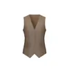 Colete Masculino Roupa de Trabalho Terno Roupa para Padrinhos Traje Profissional Tamanho Grande Roupa Formal Colete de Terno Masculino 26 Novo Modelo Transfronteiriço