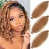 Giro Afro Cabello Africano Rasgado a Mano Oruga Peluca Fibra Química Trenzado de Giro Cabello de Resorte Giro en Espiral Cabeza