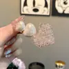 Accesorios para el Cabello Estilo Dongdaemun Coreano Clip para el Cabello Súper Brillante con Pedrería de Cristal Pinza de Pato Pinza Lateral Pinza Bb Pasador Adorno para el Cabello