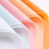 Papel de embrulho de flores de papel de neblina, cor sólida, à prova d'água, papel de embrulho de buquê Hansu, papel Ouya, material de florista faça você mesmo