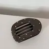 Grampo de Cabelo Oval Plano com Bolinhas Grampo Bico de Pato Grampo de Cabelo Grampo para Nuca Grampo Tubarão de Alta Qualidade Acessório de Cabelo