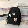 Mochila escolar de alto valor para niñas, bonita mochila para principiantes de secundaria, mochila sencilla de gran capacidad para el campus, mochila de dopamina para estudiantes de primaria