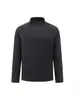 Sudadera de Ciclismo al Aire Libre Nueva para Otoño e Invierno con Media Cremallera, Color Puro, Logotipo Impreso, Sudadera Personalizada tipo Pullover, Venta al por Mayor, Bordado, Impresión