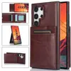 Adequado para Capa Traseira de Celular com Porta-Cartão Samsung S26 Ultra, Capa Protetora com Suporte Flip Samsung A56