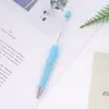 Plumas de Cuentas de Colores, Plumas Creativas para Bolígrafo DIY con Cuentas, Lindos Bolígrafos de Tinta de Gel con Gradiente de Color Macarrón Multicolor, Al por Mayor en Stock