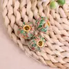 Cuentas de Tela Pequeñas de 16 mm Estilo Chanel Agujero Grande para DIY Collar Hecho a Mano Cuentas Sueltas Pulsera Cuentas Espaciadoras Accesorios para Cadena de Teléfono