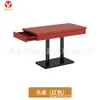 Certificado de Ignifugidad Norma Británica BS7176 Sofá tipo cabina para almacenamiento de pared, respaldo estrecho para casa de té estilo Hong Kong, restaurante y uso comercial