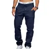 Pantalones Cargo Tapered Hip-Hop Casual Deportivos Tácticos de Trabajo para Hombre de Corte Holgado Vintage con Múltiples Bolsillos Amazon Europeos y Americanos