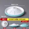 Plato de Melamina Creativo Comercial Plato de Hielo Seco Restaurante Restaurante de Hot Pot Plato Volcán de Tripa de Res Plato Artístico Plato de Humo