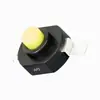 1412 Lanterna de Luz Forte Botão Interruptor Botão Amarelo Dois Pés com Furo 14*12mm Botão de Lâmpada de Mineração Lâmpada de Mesa