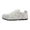 Zapatos Casuales Versátiles de Apariencia Alta con Bloques de Color 2026 con un Diseño Elegante, Zapatos de Vestir Lindos Estilo Coreano, Zapatos de Entrenamiento Alemanes de Caña Baja de Moda
