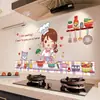 Pegatinas de Cocina Resistentes a Altas Temperaturas Anti-Humo de Aceite, Pegatinas Transparentes para Gabinete Doméstico, Estufa y Azulejos, Papel Tapiz Autoadhesivo Impermeable y a Prueba de Humedad