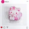 Clipes de Desenho Animado Transparentes de Acrílico Papelaria para Fixar Documentos, Organizar Folhas de Teste, Clips de Arquivo Transparentes, Clips de Pasta, Clips de Recibo