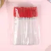 Pincel de Cílios Haste de Cristal Atacado de Ponto Dupla Face para Sobrancelha e Cílios Curvador de Cílios Alongamento Colorido Ferramenta de Beleza Pente de Cílios