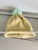 Estilo Ins Coreano Chapéu de Tricô Colorido com Bola de Pelo Proteção para Orelhas Enroladas Chapéu Pulôver Novo para Outono e Inverno Chapéu de Lã Chapéu para Frio
