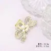 Nuevo Clip para Flequillo Francés, Exquisita Pinza para el Cabello de Perla Pequeña, Clip de Tiburón de Joyería de Gama Alta de Nicho para Cabello Semi-Recogido