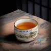 Tetera de Cerámica Retro de Gran Capacidad, Jarra para Agua Fría, Regalo de Vacaciones, Jarra para Preparar Té con Agua Fría, Taza de Agua, Nuevo Estilo Chino