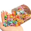 Mini pinzas para el pelo de color dopamina para mujer que no dañan el cabello, gomas para el pelo de niños, pinzas para el pelo de alta gama para niños, pinzas lindas