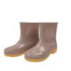 Botas de chuva altas femininas, moda feminina, forradas com lã, capa de algodão, antiderrapantes, resistentes ao desgaste, à prova d'água, sapatos aquáticos de PVC, botas de chuva transparentes para adultos, atacado