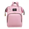 Bolsa de Maternidade Nova Moda Armazenamento de Leite Portátil Lona Combinação de Cores Mochila Bolsa Feminina Bolsa para Mamadeira de Bebê Grande Capacidade